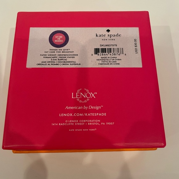 NIB Kate Spade paper weight - Picture 4 of 4